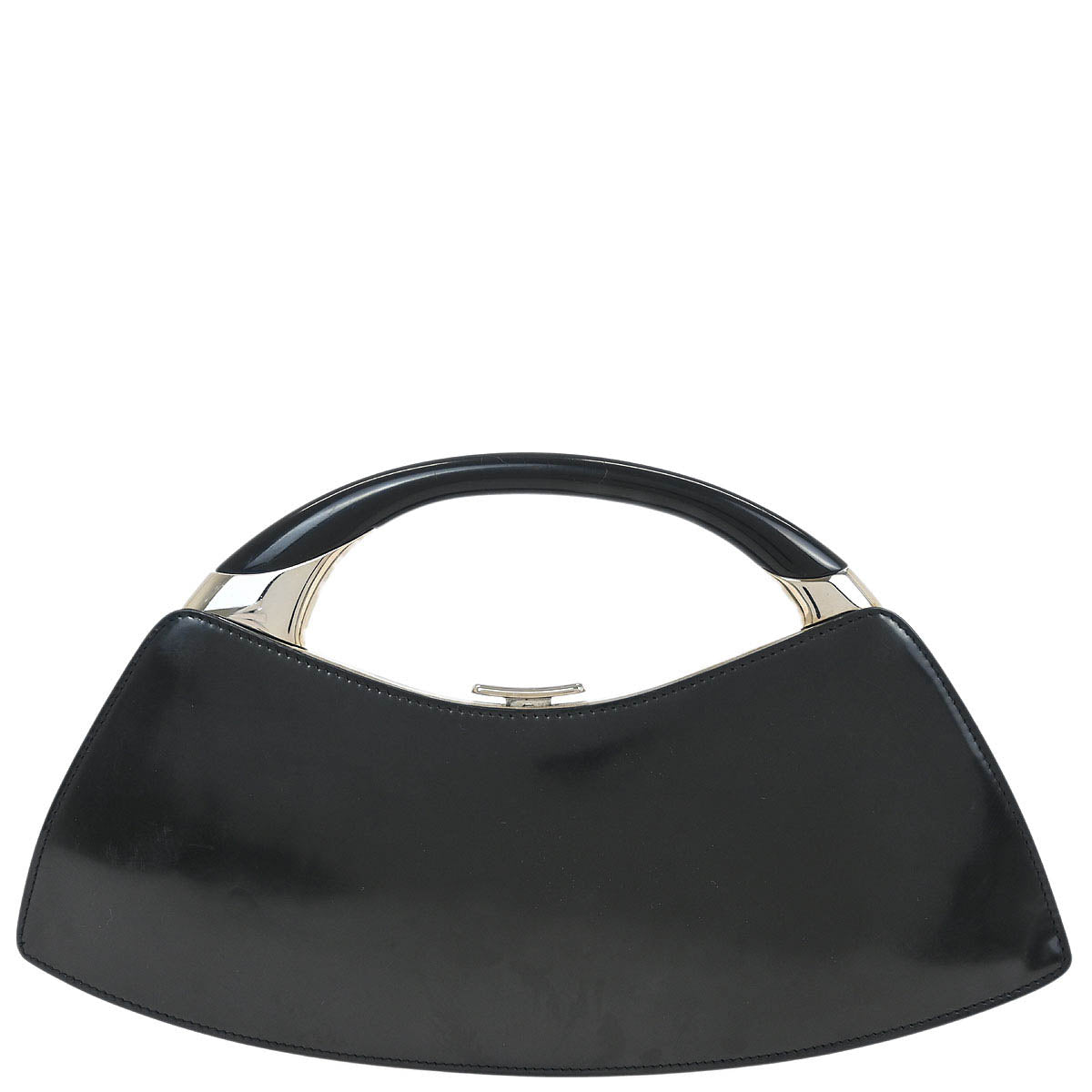 Christian Dior Black Bondage Handbag