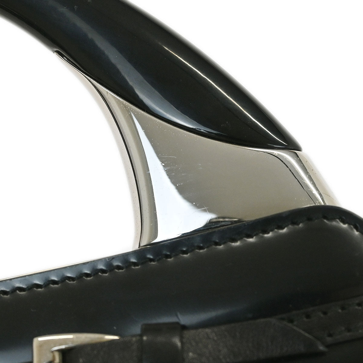 Christian Dior Black Bondage Handbag