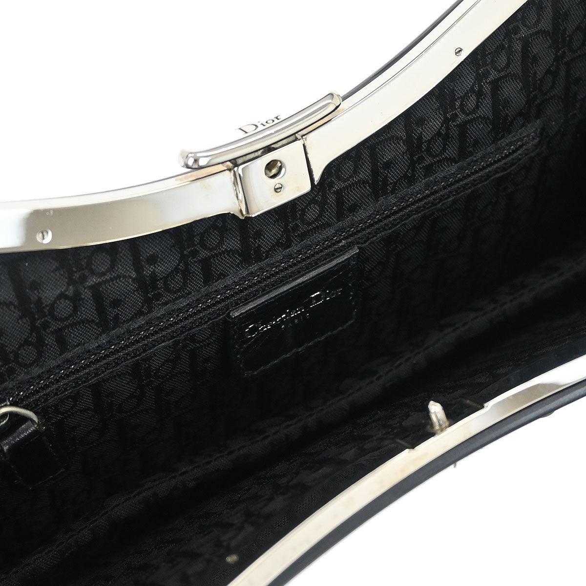 Christian Dior Black Bondage Handbag