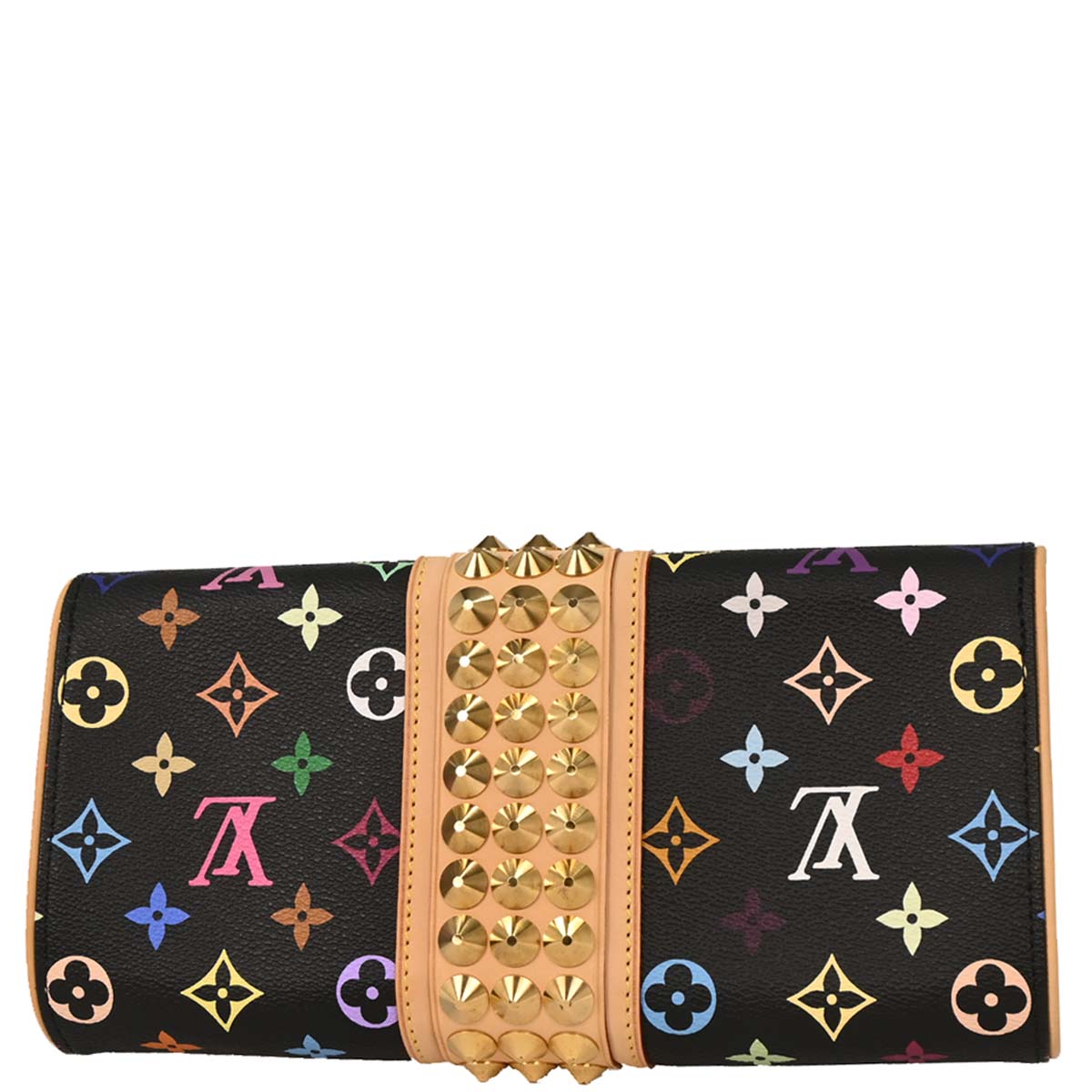 Louis Vuitton Black Monogram Multicolor Pochette Courtney M45640