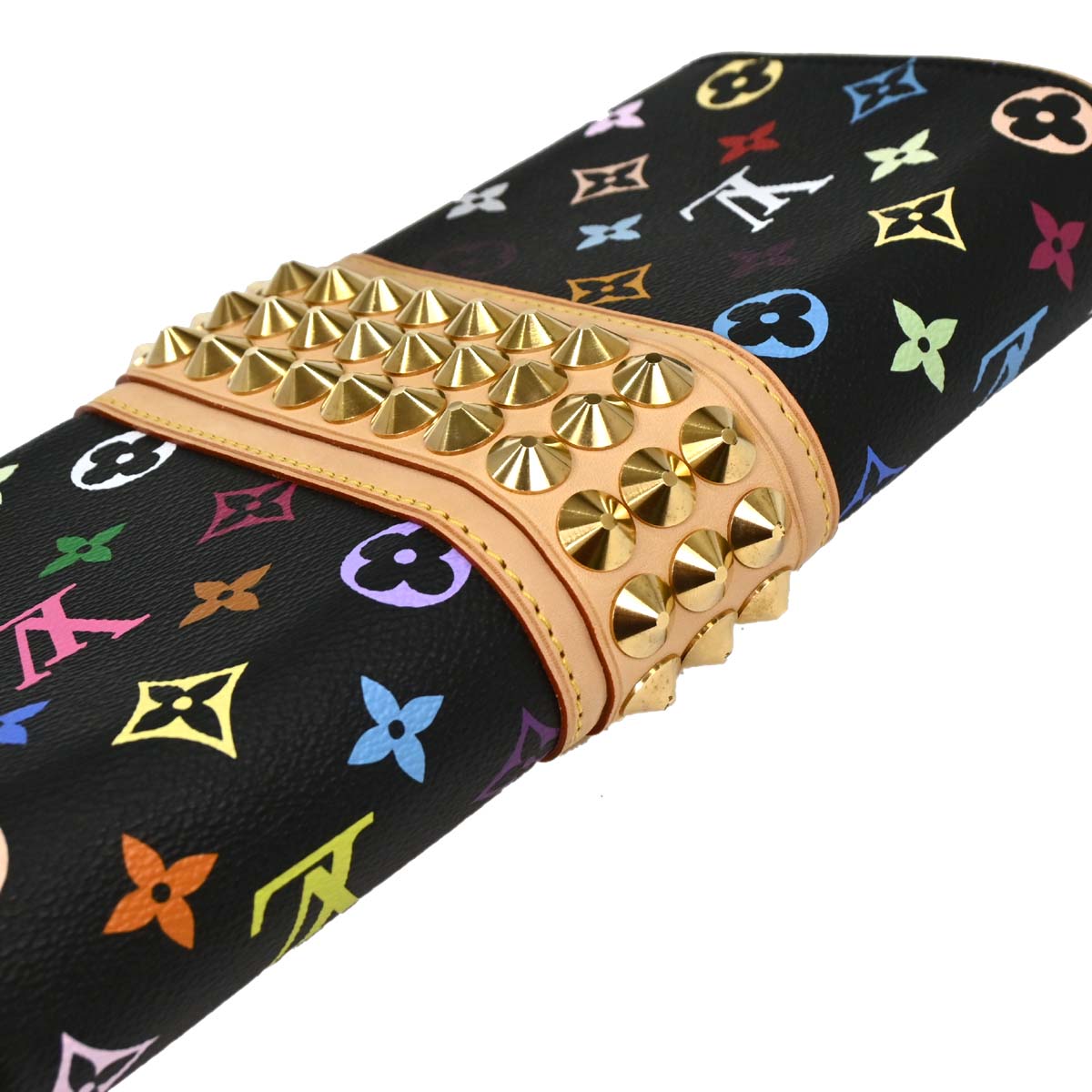 Louis Vuitton Black Monogram Multicolor Pochette Courtney M45640
