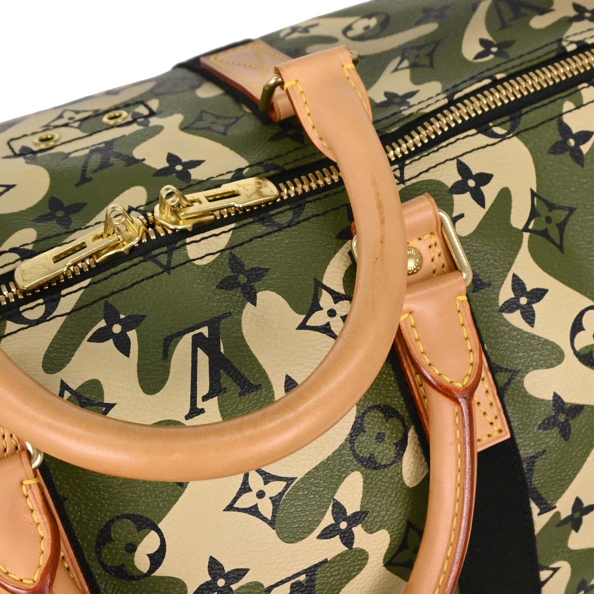 Louis Vuitton Monogramouflage Keepall Bandouliere 55 Duffle M95774