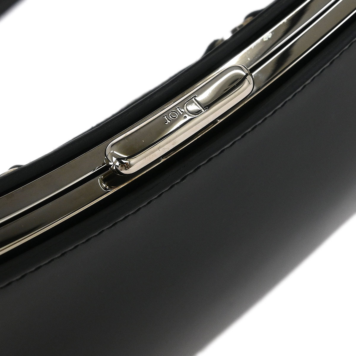 Christian Dior Black Bondage Handbag