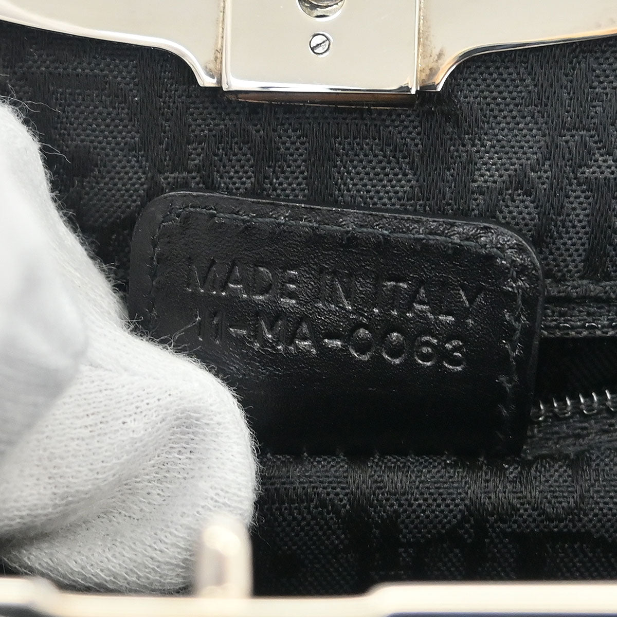 Christian Dior Black Bondage Handbag