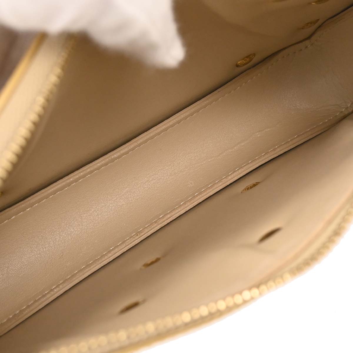 Louis Vuitton Beige Vernis Flower Lexington Handbag M92246