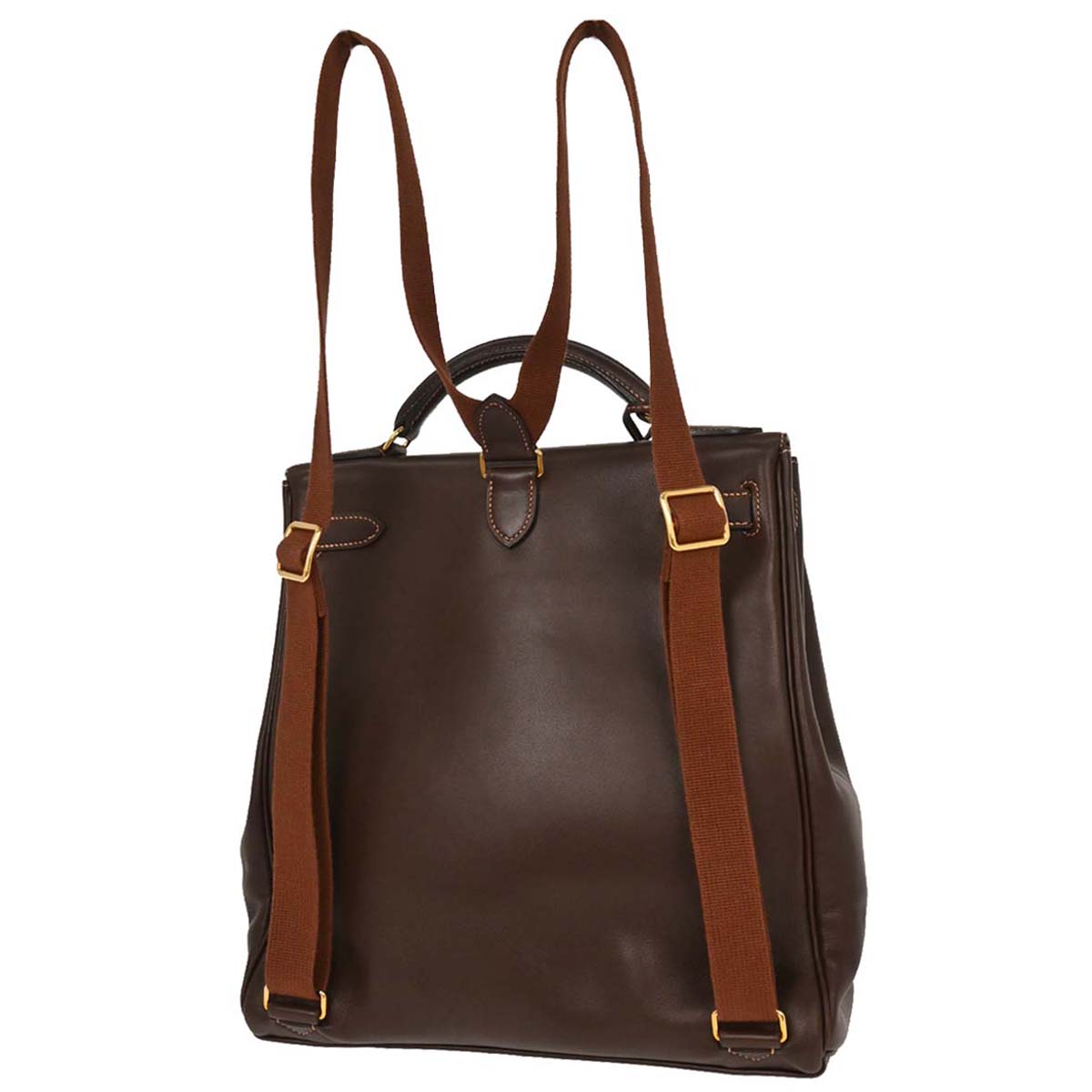 Hermes Havane Gulliver Kelly A Dos GM Backpack