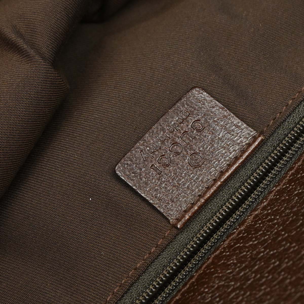 Gucci Brown Beige GG Tote Bag