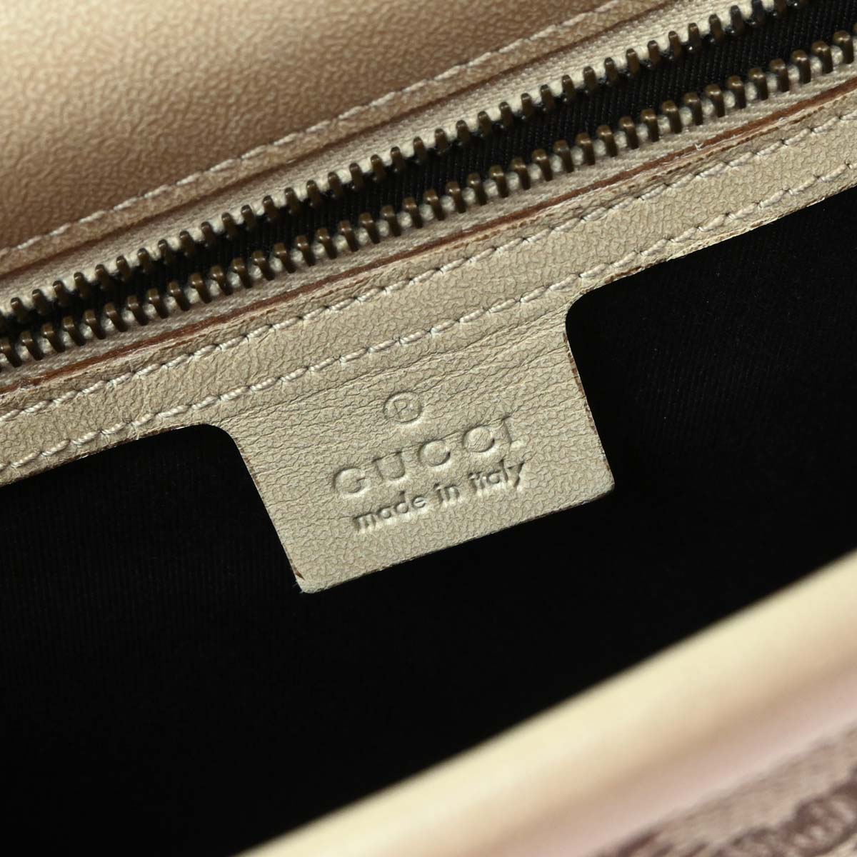 Gucci Beige GG Handbag
