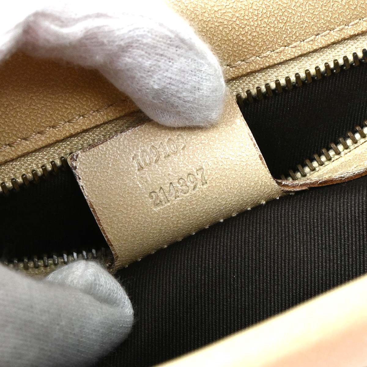 Gucci Beige GG Handbag