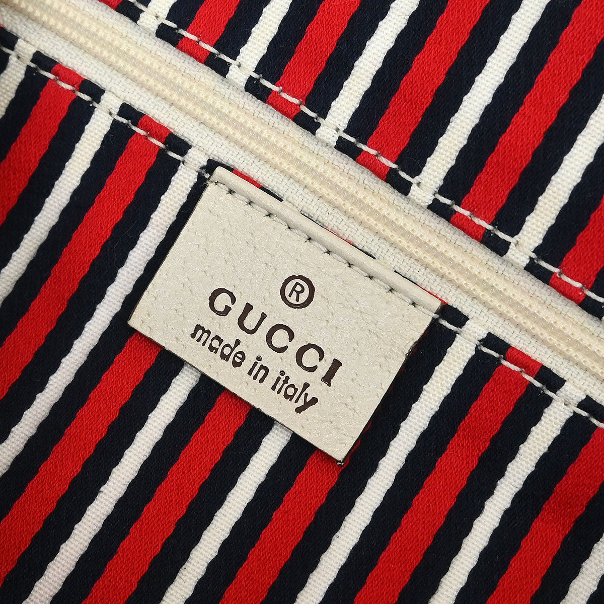 Gucci Navy Abbey Tote Handbag