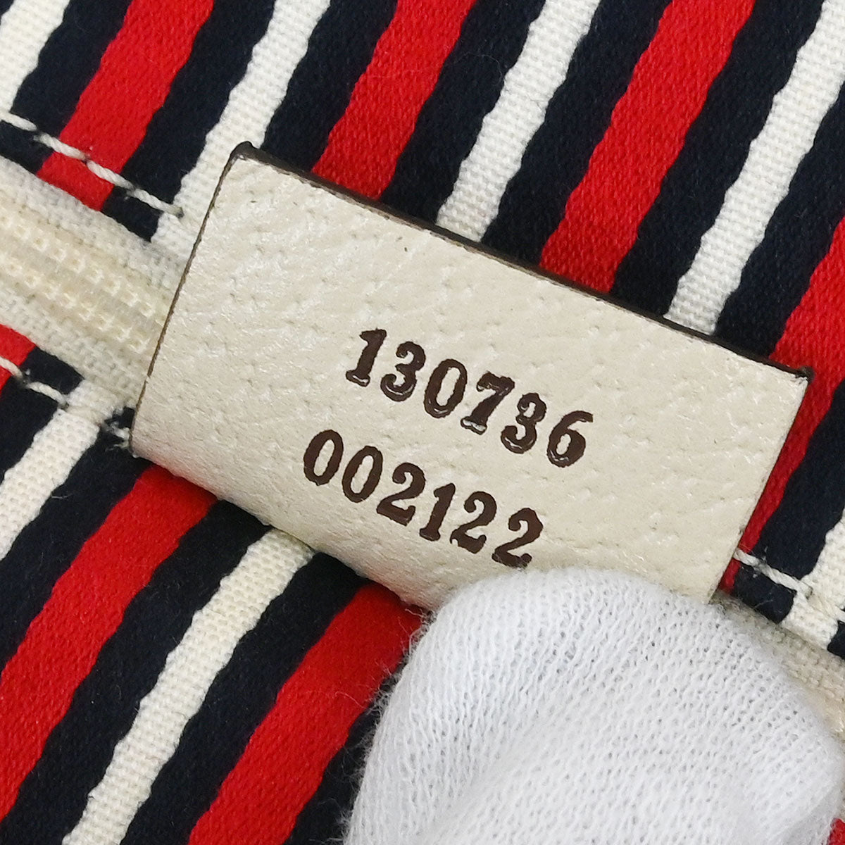 Gucci Navy Abbey Tote Handbag