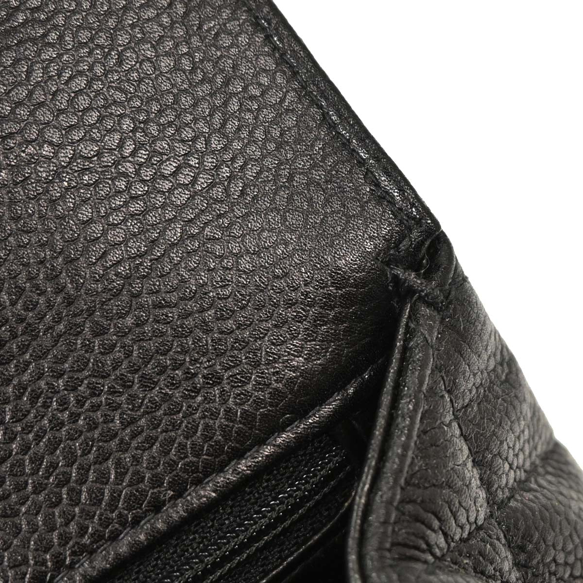 Chanel Black Caviar Kelly Handbag