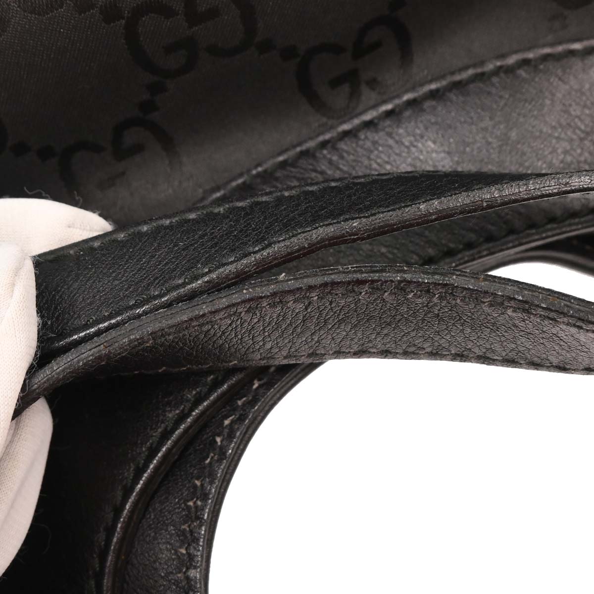 Gucci Black GG Handbag