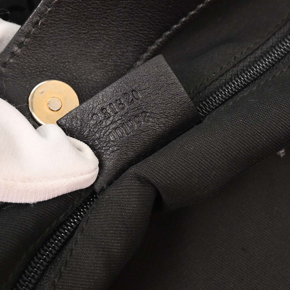 Gucci Black GG Handbag