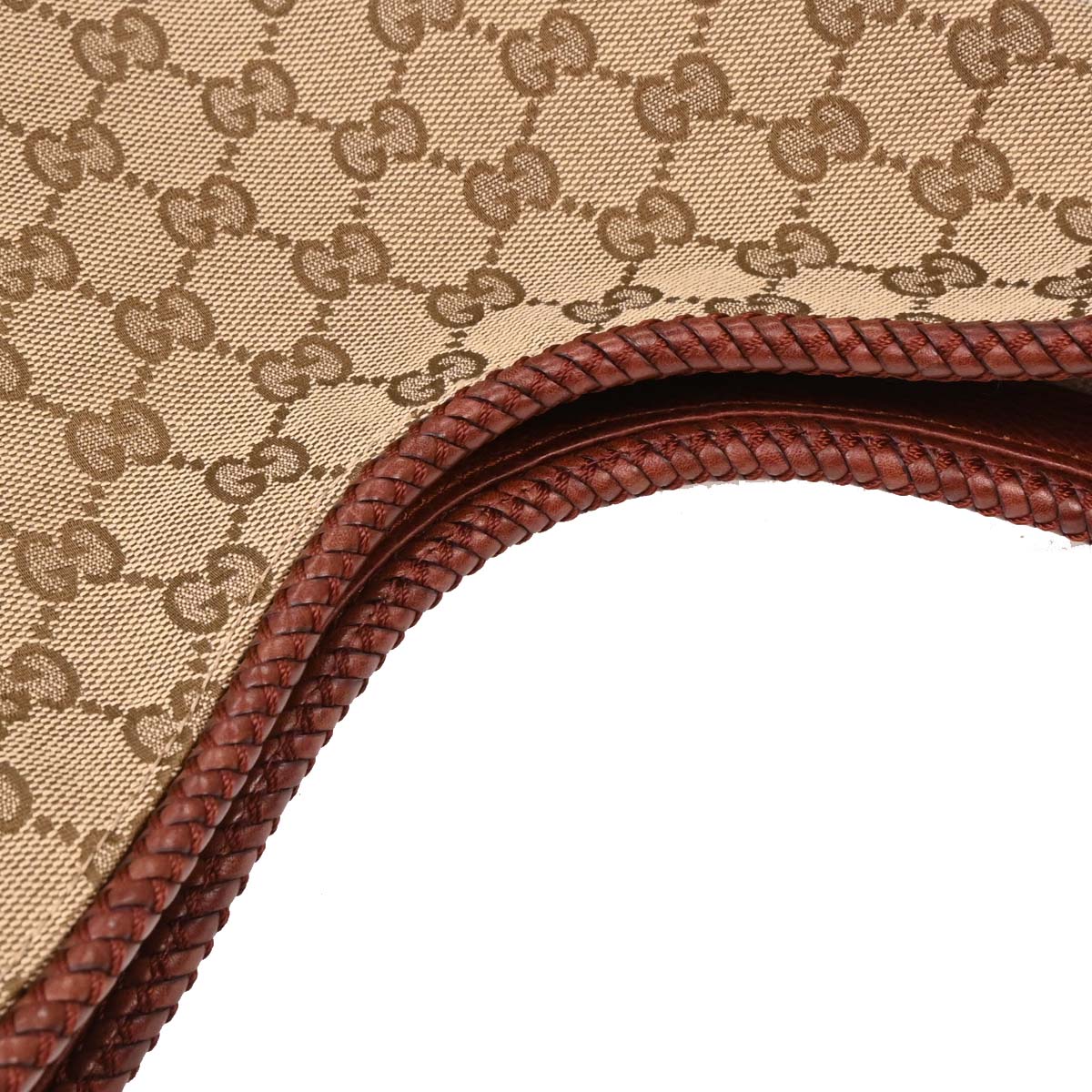 Gucci Beige Canvas GG Marrakech Hobo Shoulder Bag