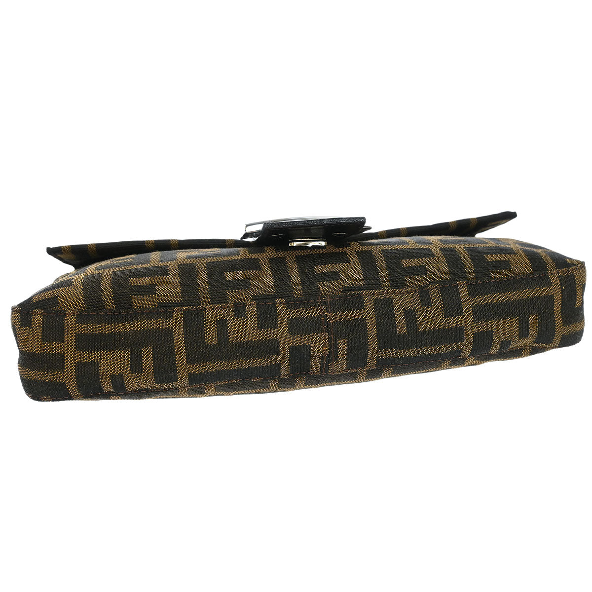Fendi Brown Zucca Baguette Handbag