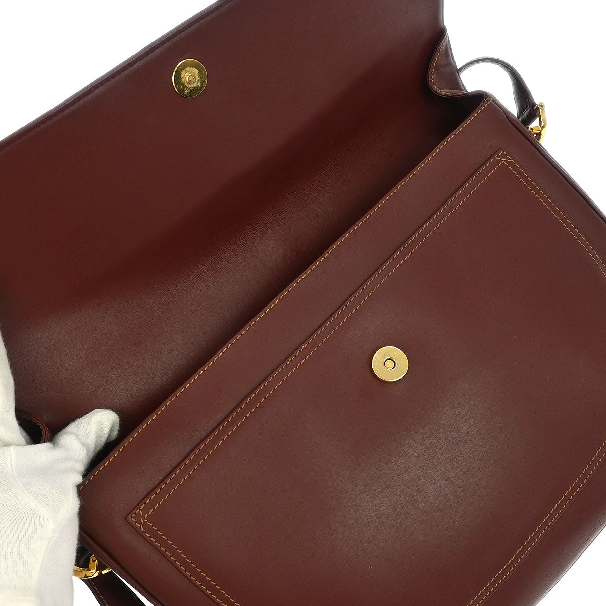 Cartier Bordeaux Shoulder Bag