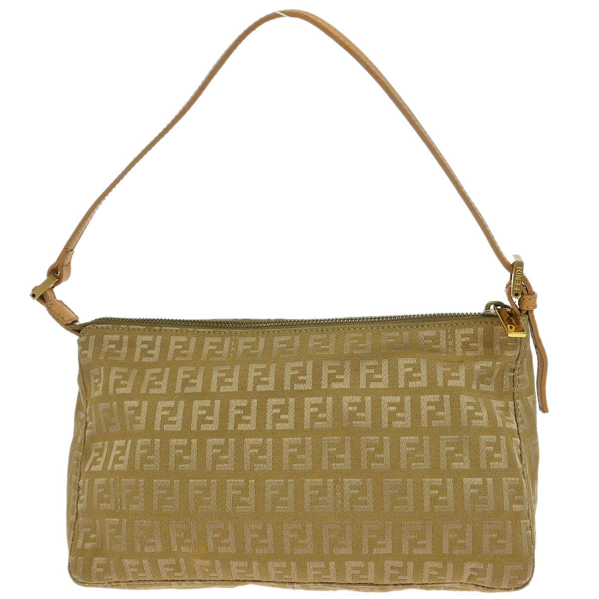 Fendi Gold Zucchino Handbag