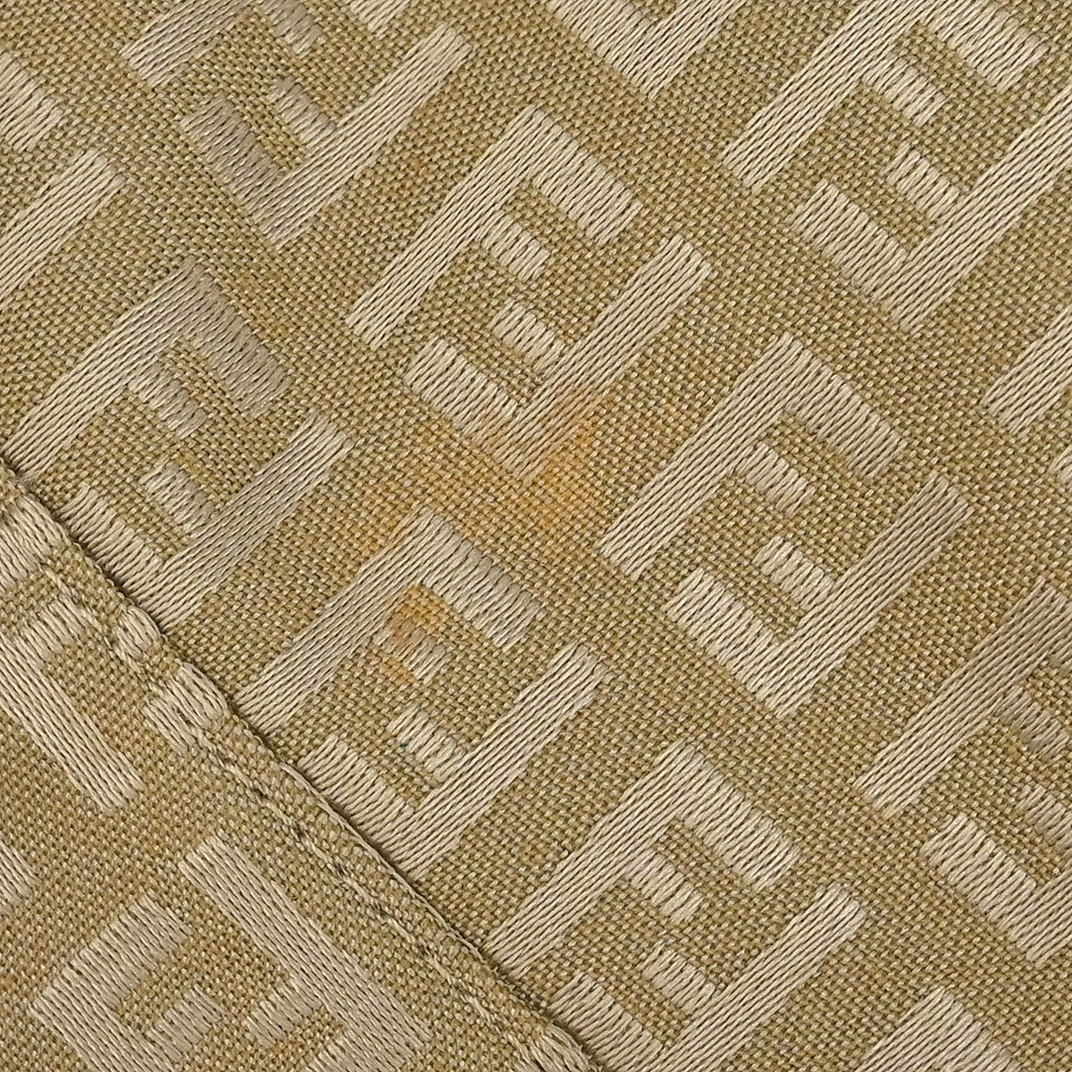 Fendi Gold Zucchino Handbag
