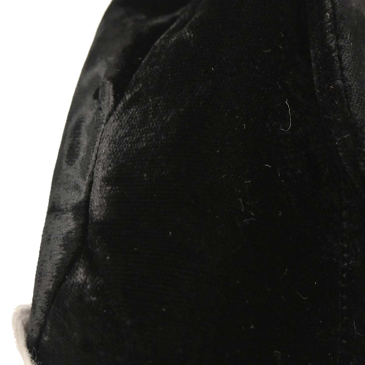 Chanel Black Velvet Mademoiselle Chain Handbag
