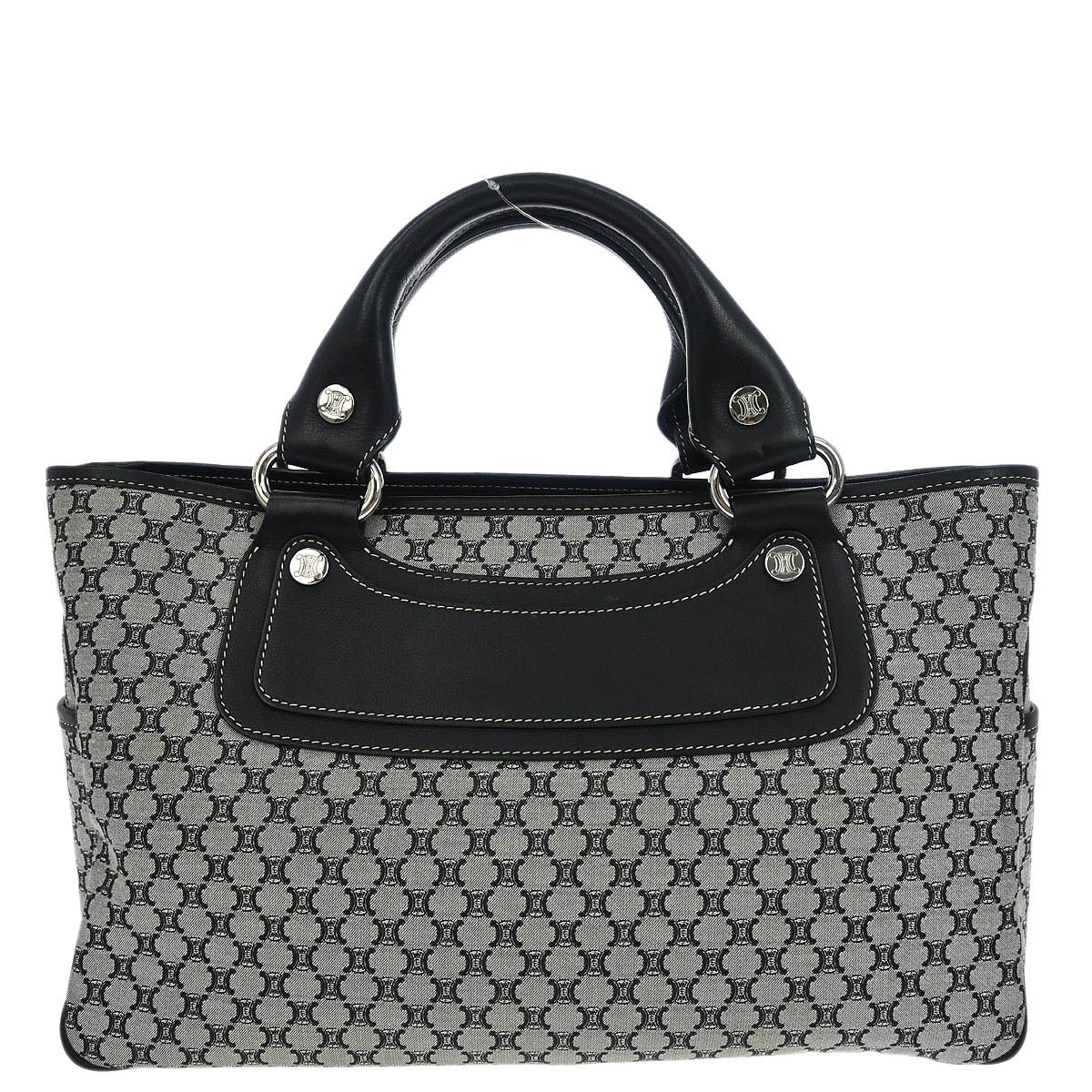 Celine Black Gray Boogie Bag Handbag