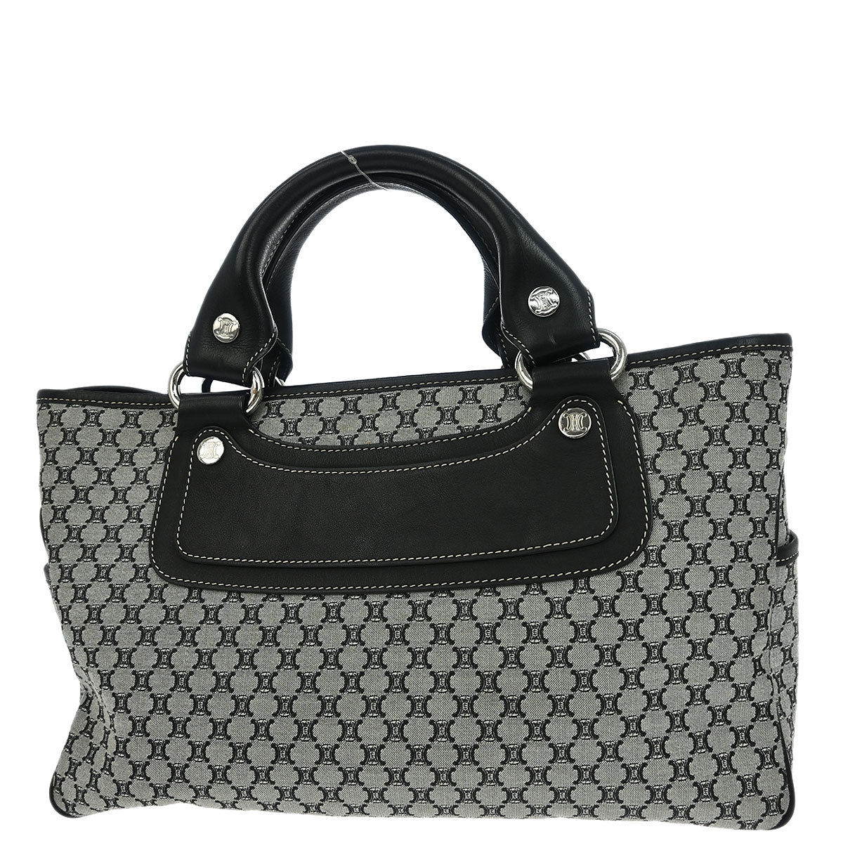 Celine Black Gray Boogie Bag Handbag