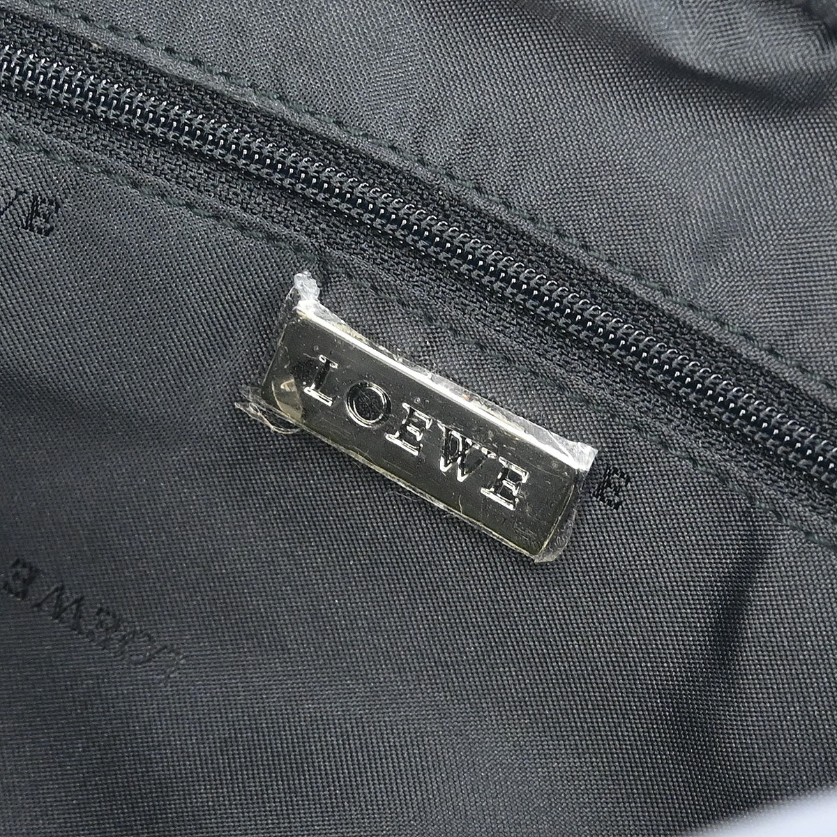 Loewe Silver Lambskin Amazona 28 Handbag