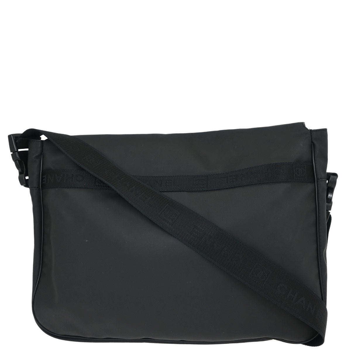 Chanel Black PVC Sport Line Shoulder Bag