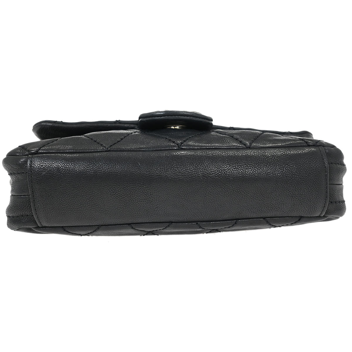 Chanel Black Calfskin Wild Stitch Handbag