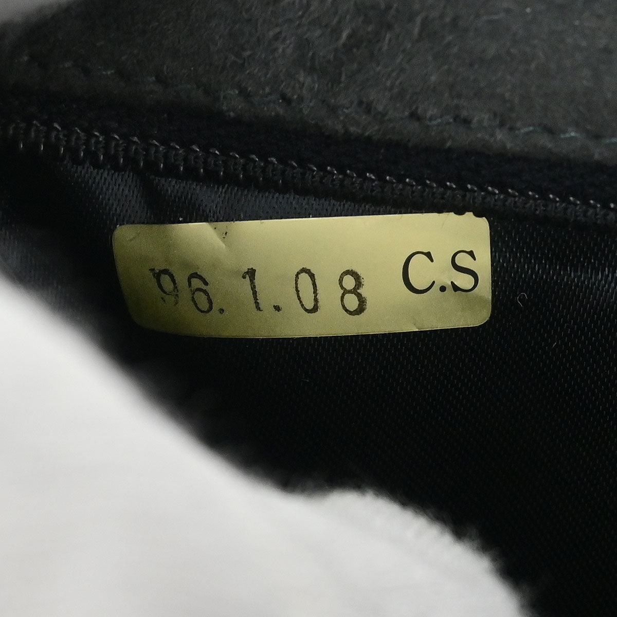 Chanel 1994-1996 Gray Suede Handbag