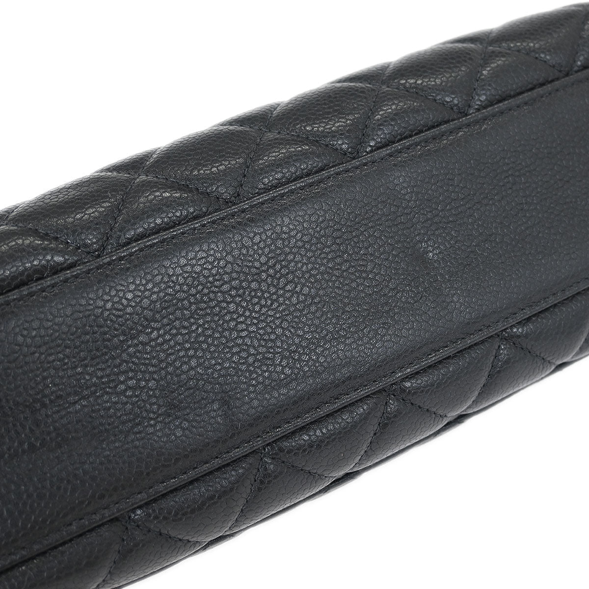 Chanel Black Caviar Kelly Handbag