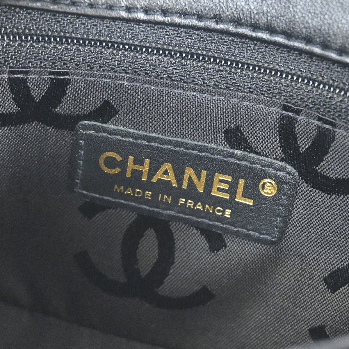 Chanel Black Calfskin Wild Stitch Single Flap Shoulder Bag