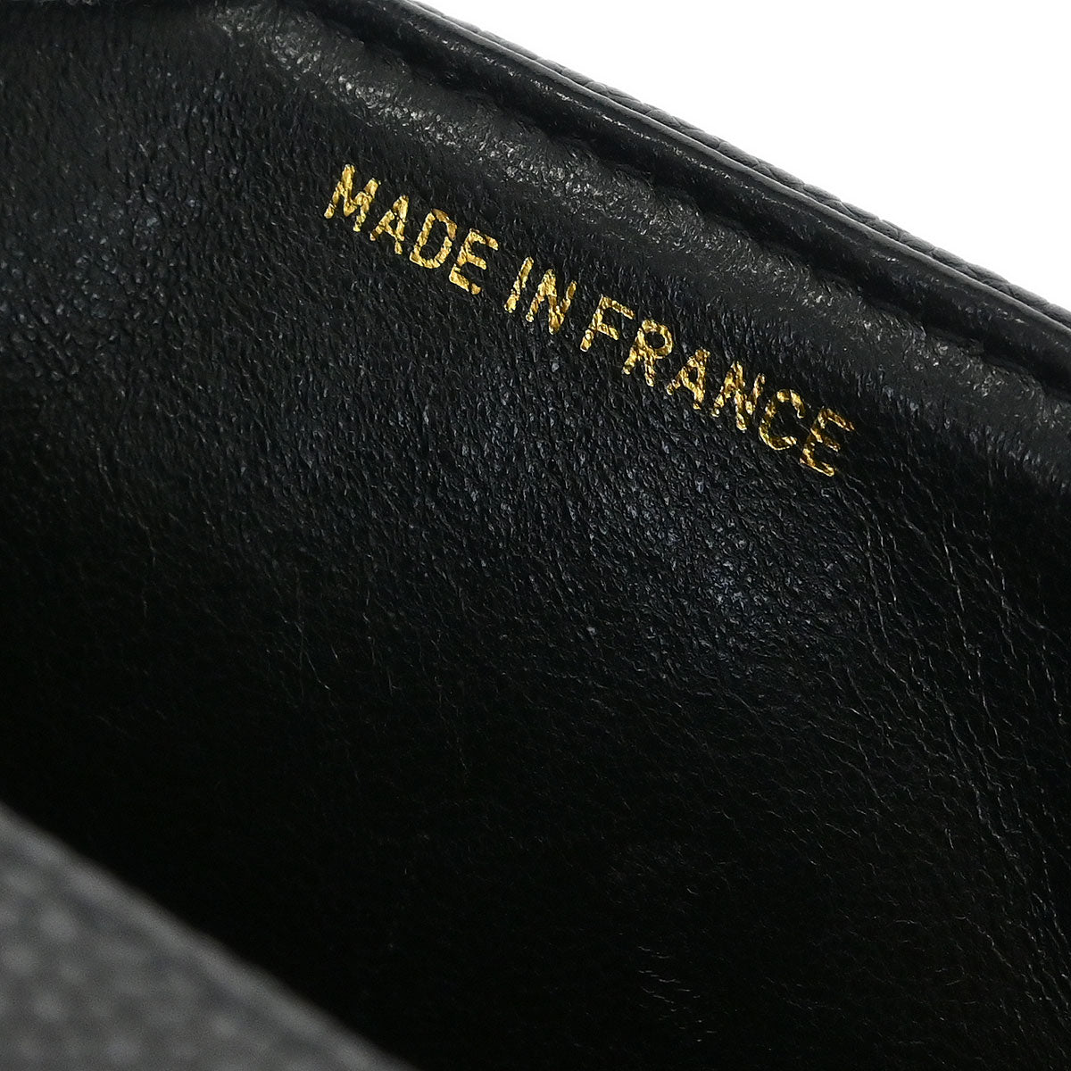 Chanel Black Caviar Chevron Single Flap Shoulder Bag