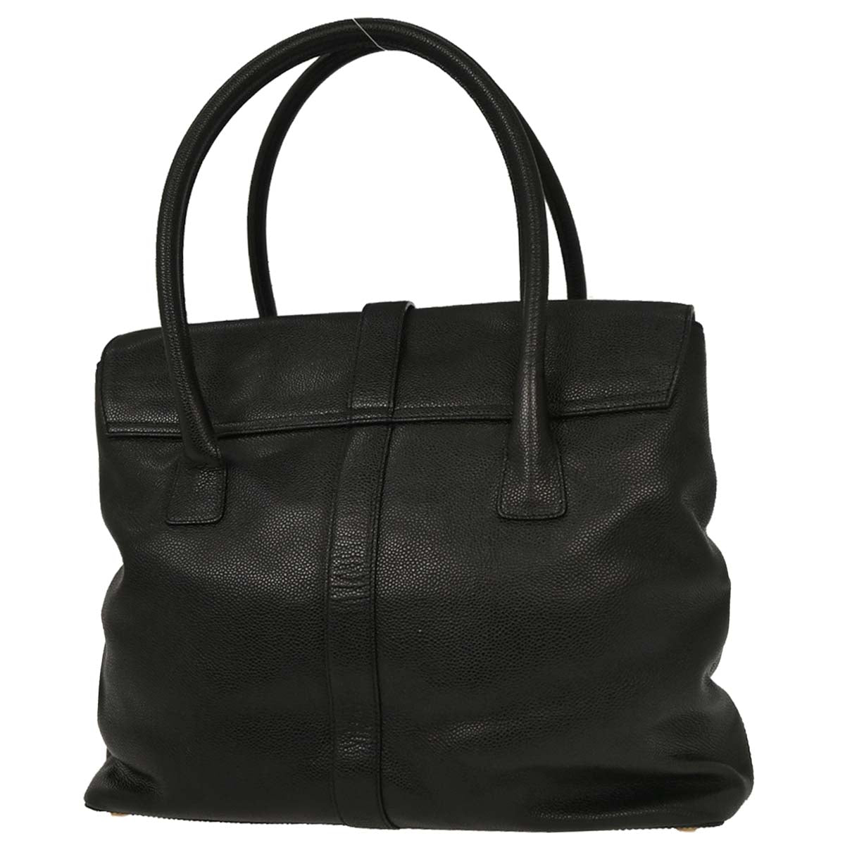 Chanel 2000-2002 Black Caviar Handbag