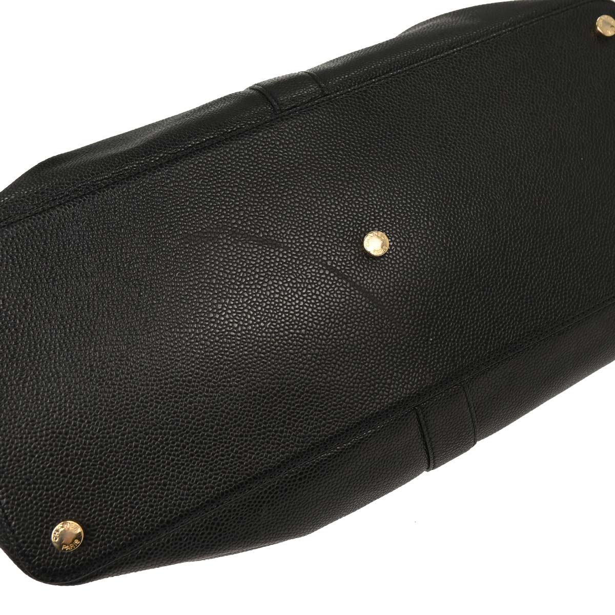 Chanel 2000-2002 Black Caviar Handbag
