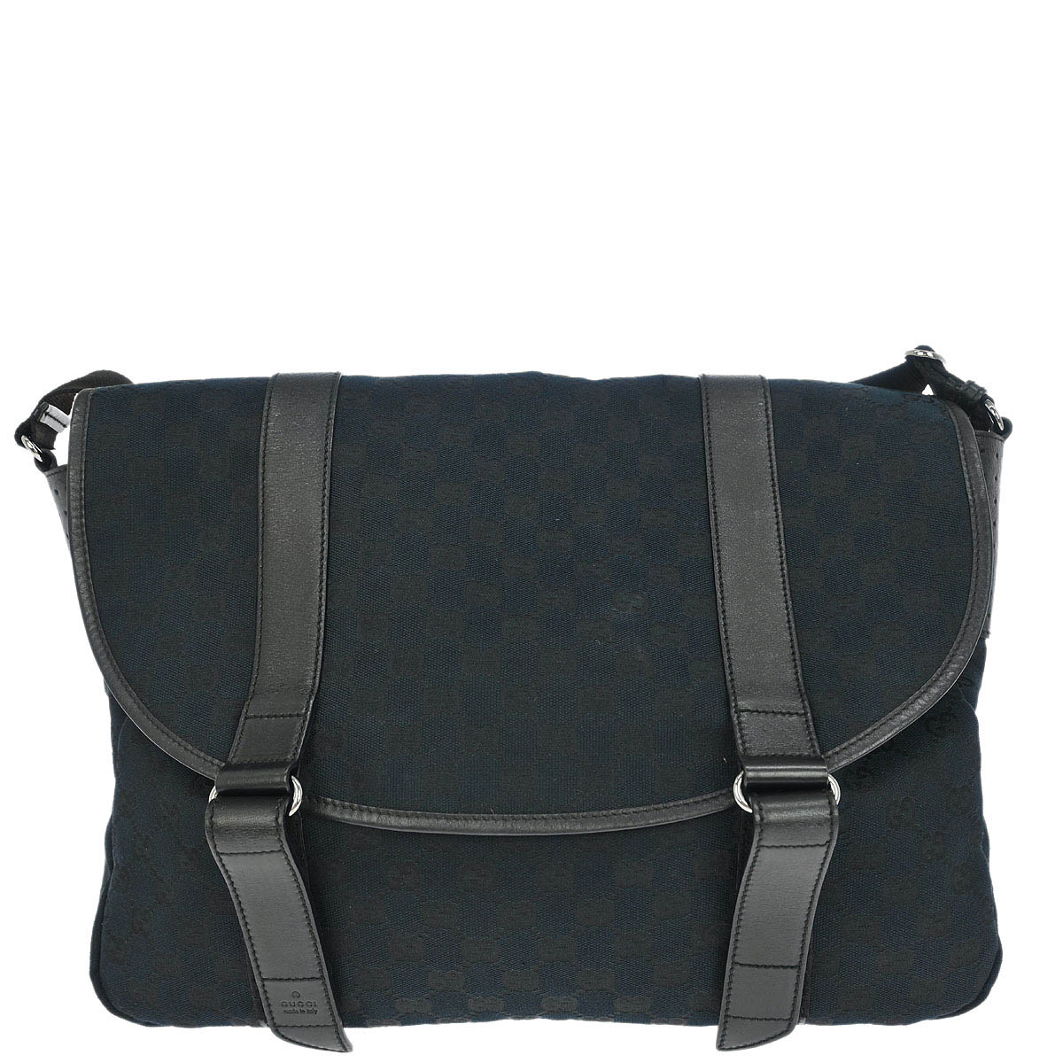 Gucci Black GG Shoulder Bag