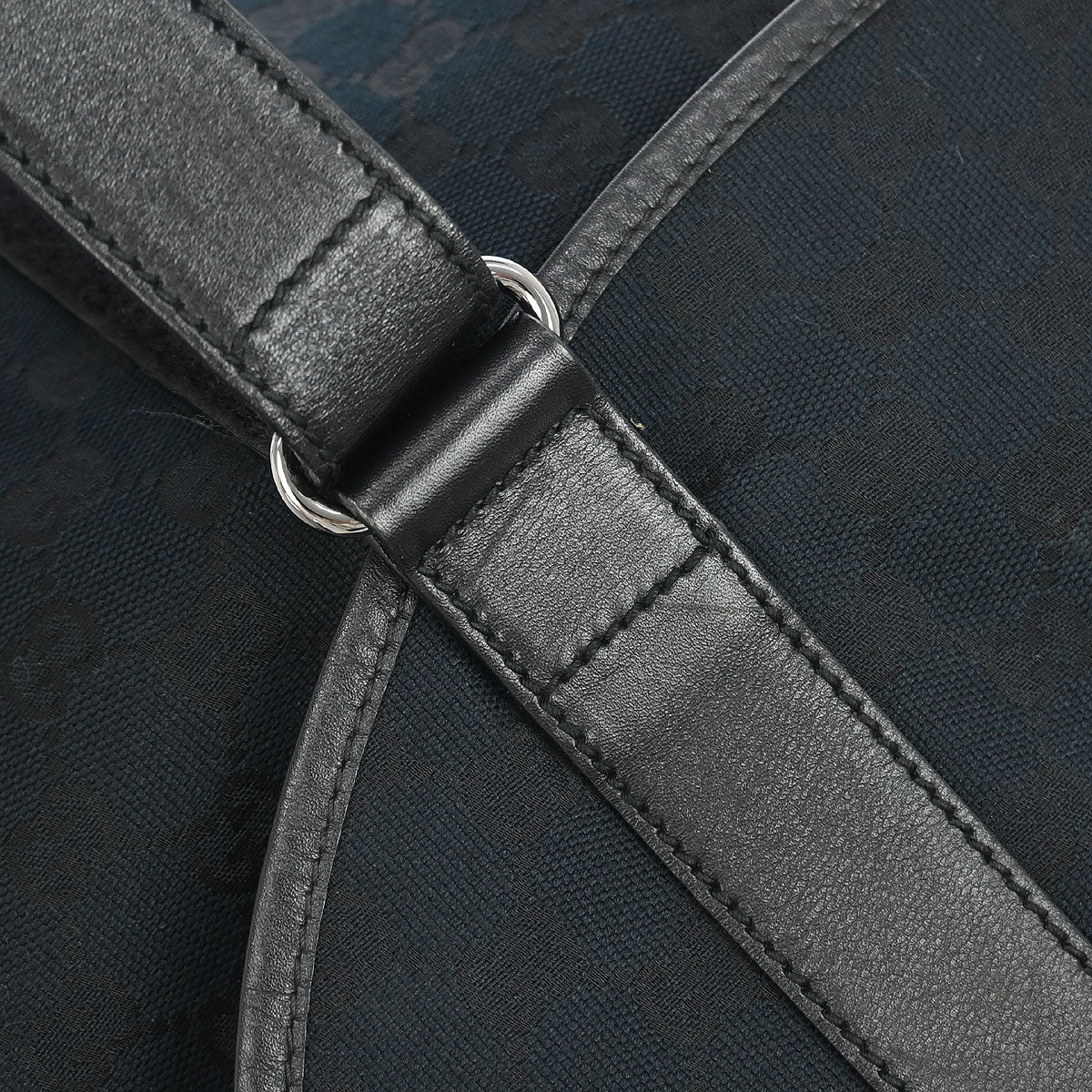 Gucci Black GG Shoulder Bag