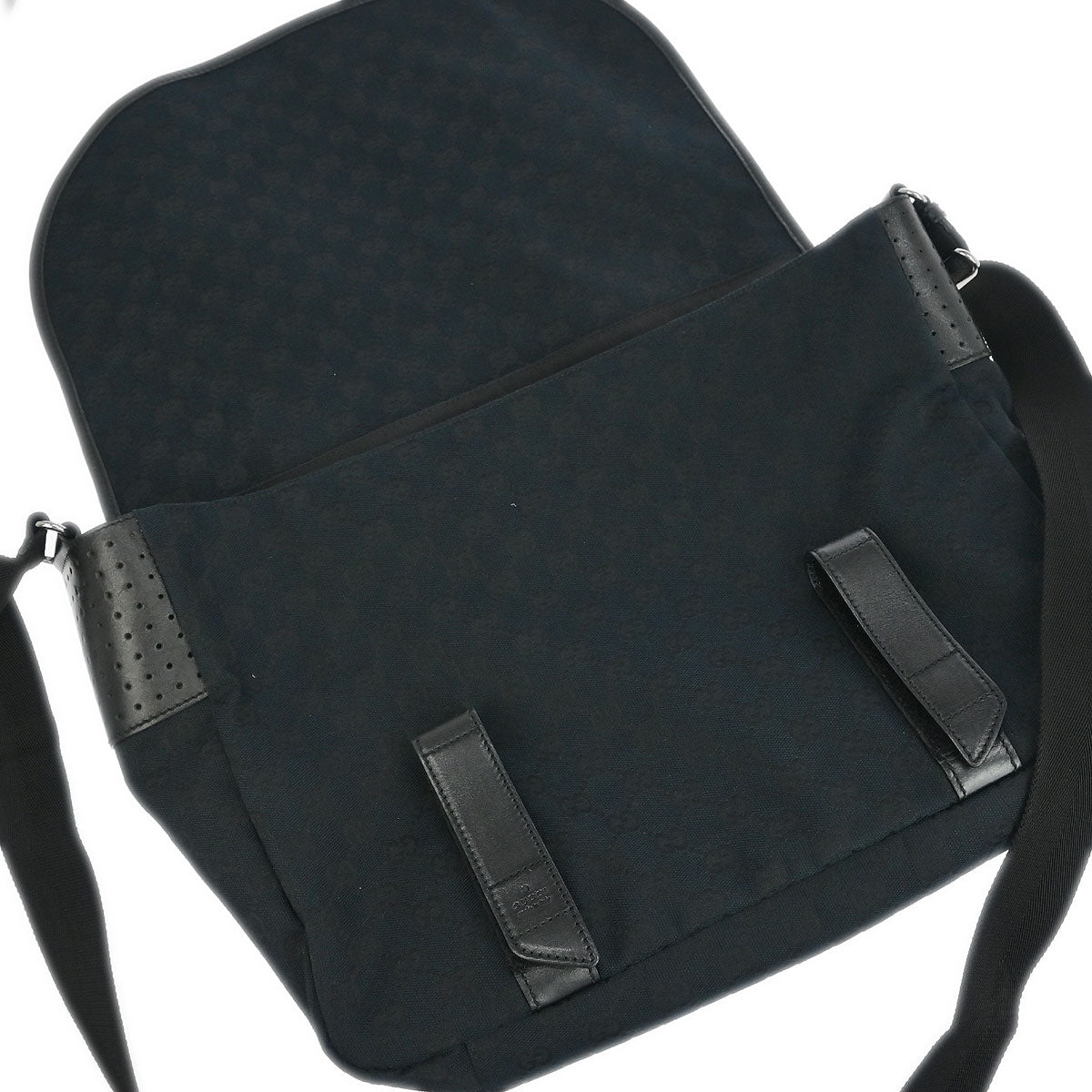 Gucci Black GG Shoulder Bag