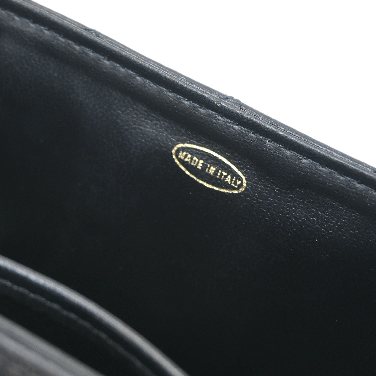 Chanel Black Lambskin Vanity Shoulder Bag