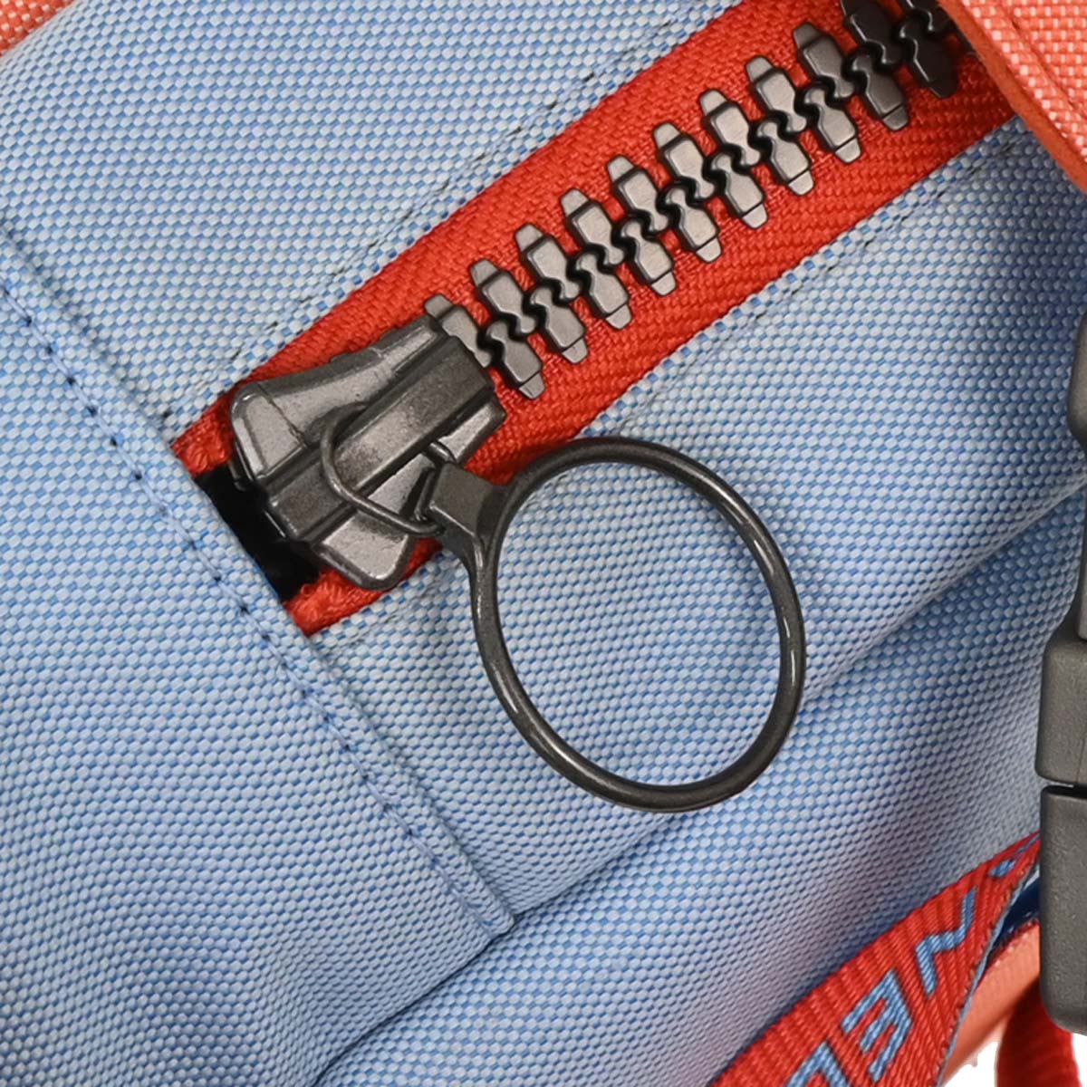 Chanel Red Blue Nylon Sport Line Backpack