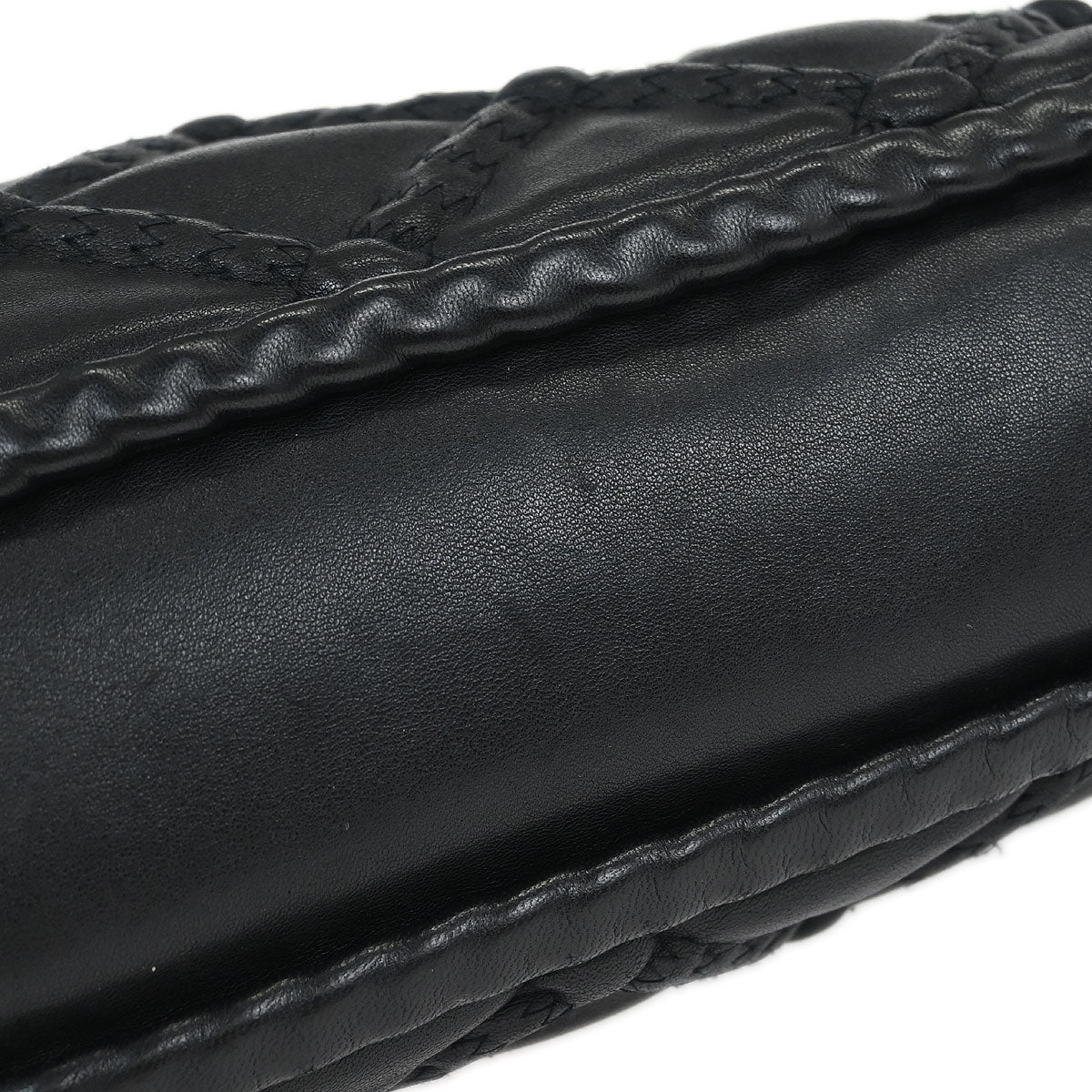 Chanel 2006-2008 Black Lambskin Handbag