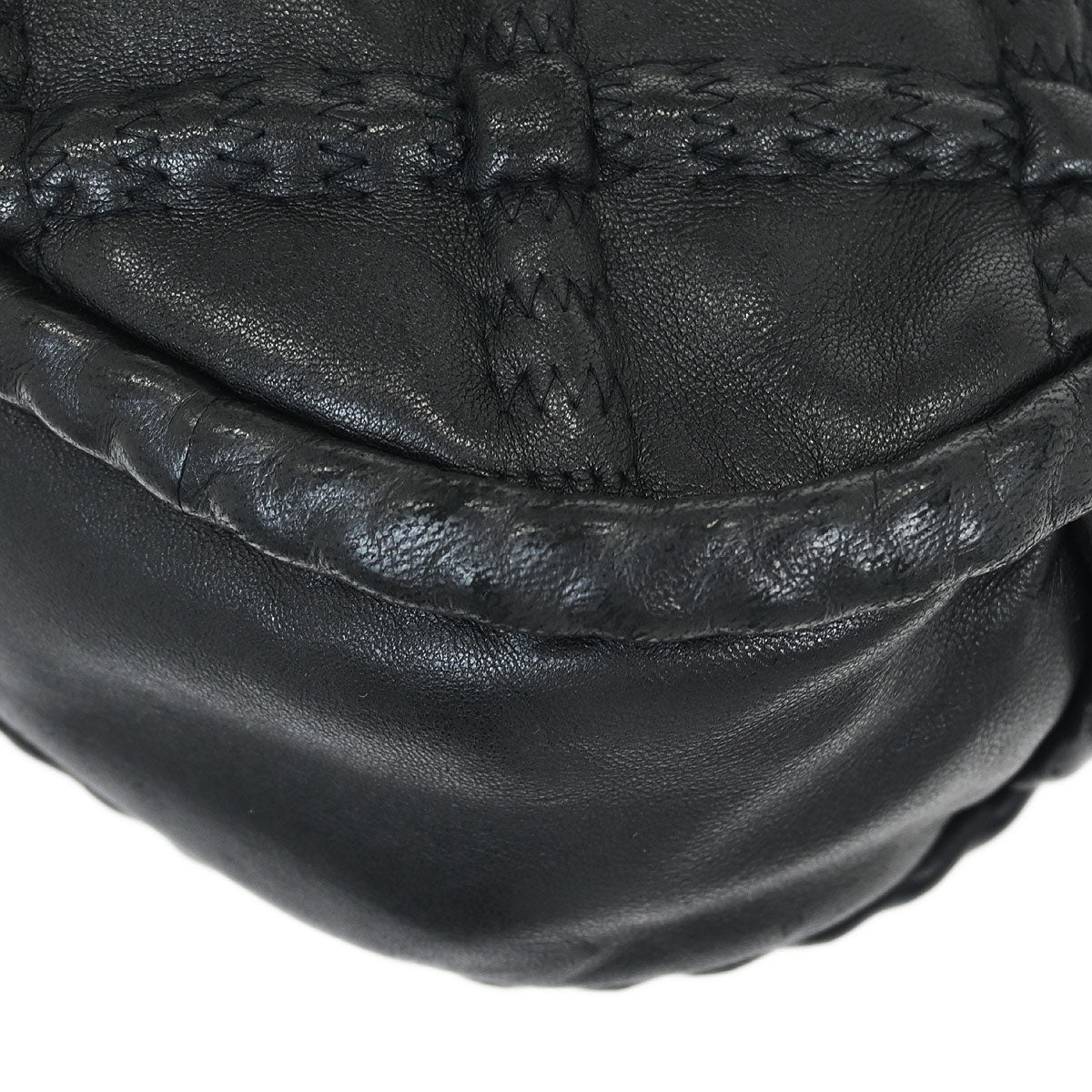 Chanel 2006-2008 Black Lambskin Handbag