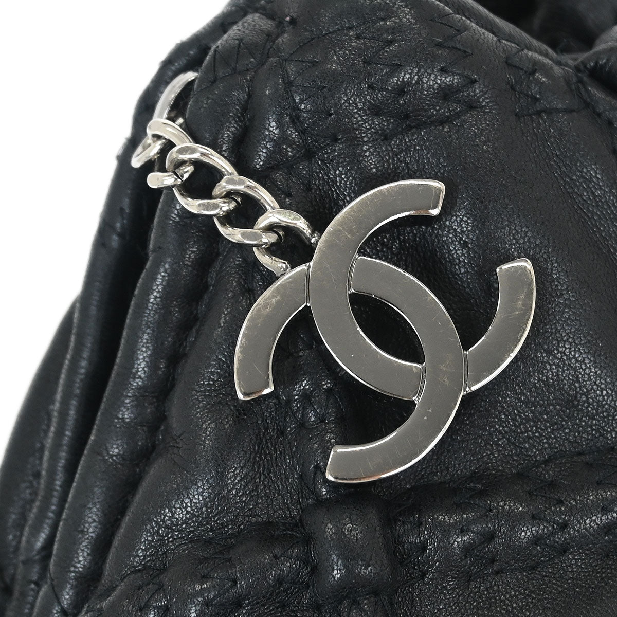 Chanel 2006-2008 Black Lambskin Handbag