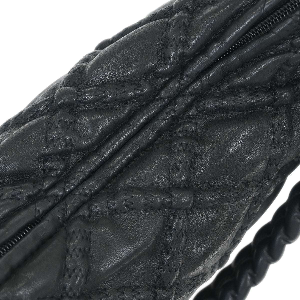 Chanel 2006-2008 Black Lambskin Handbag
