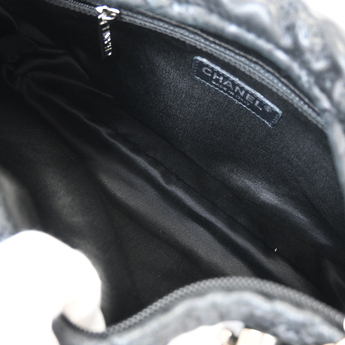 Chanel 2006-2008 Black Lambskin Handbag