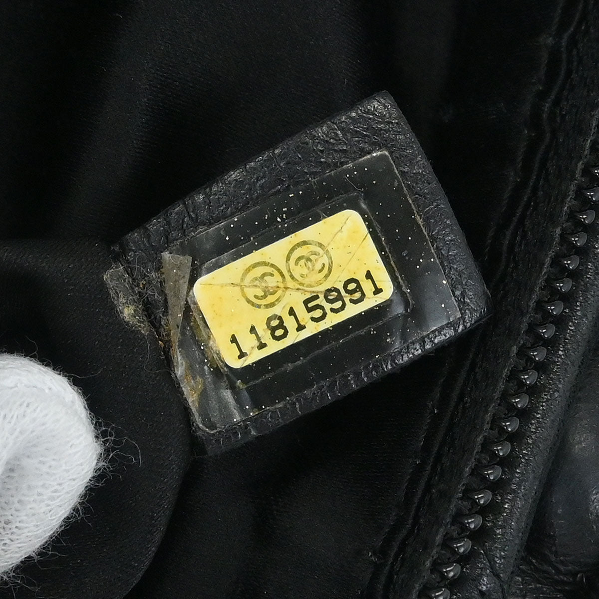 Chanel 2006-2008 Black Lambskin Handbag
