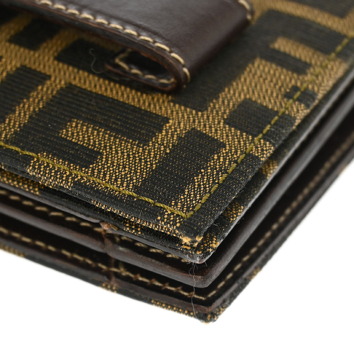 Fendi Brown Zucca Shoulder Bag