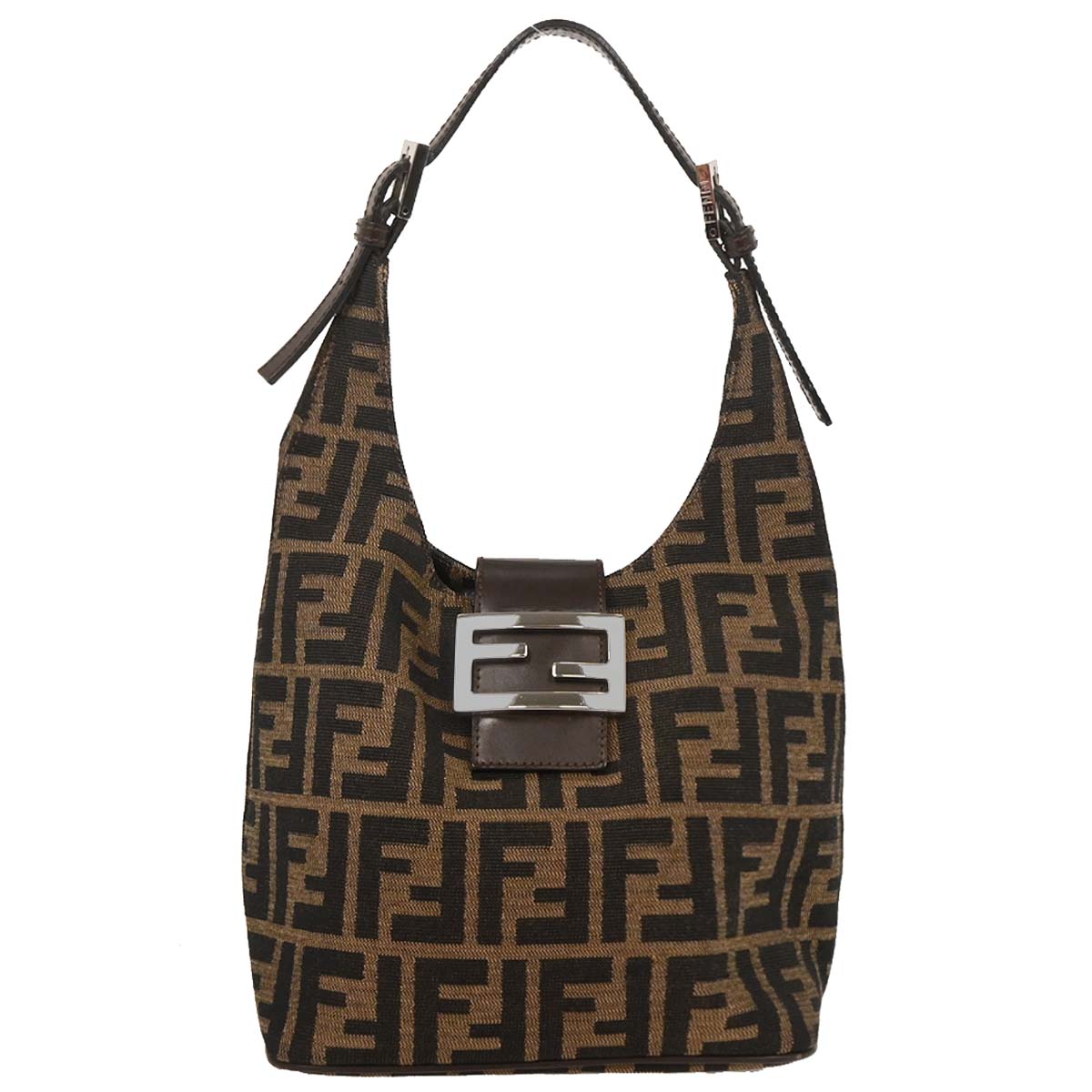 Fendi Brown Zucca Handbag