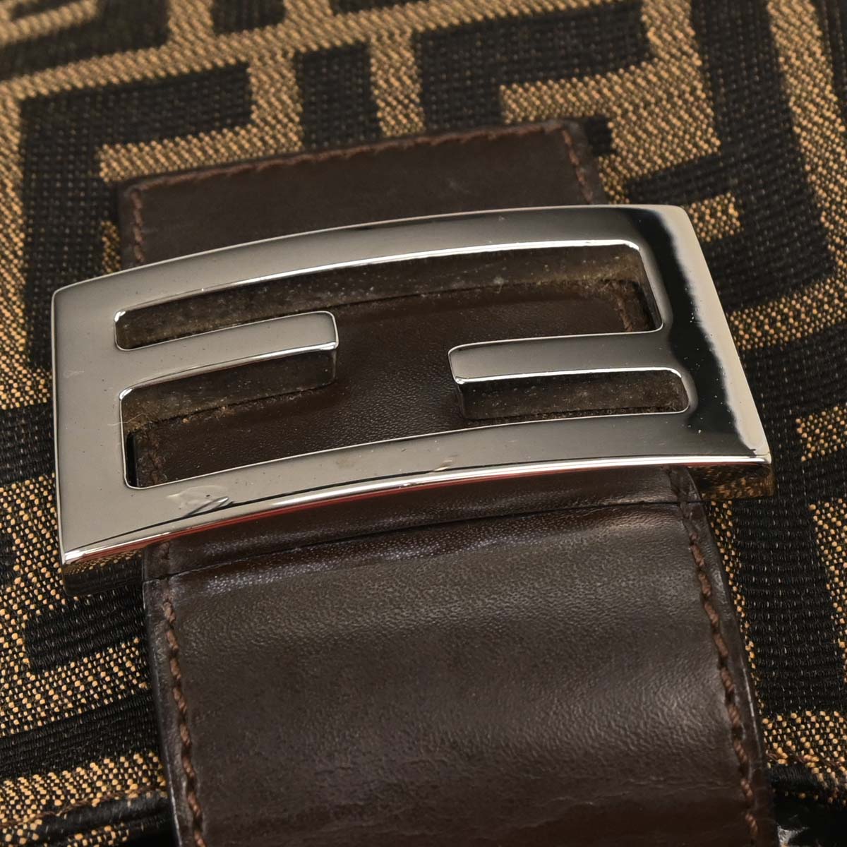 Fendi Brown Zucca Handbag