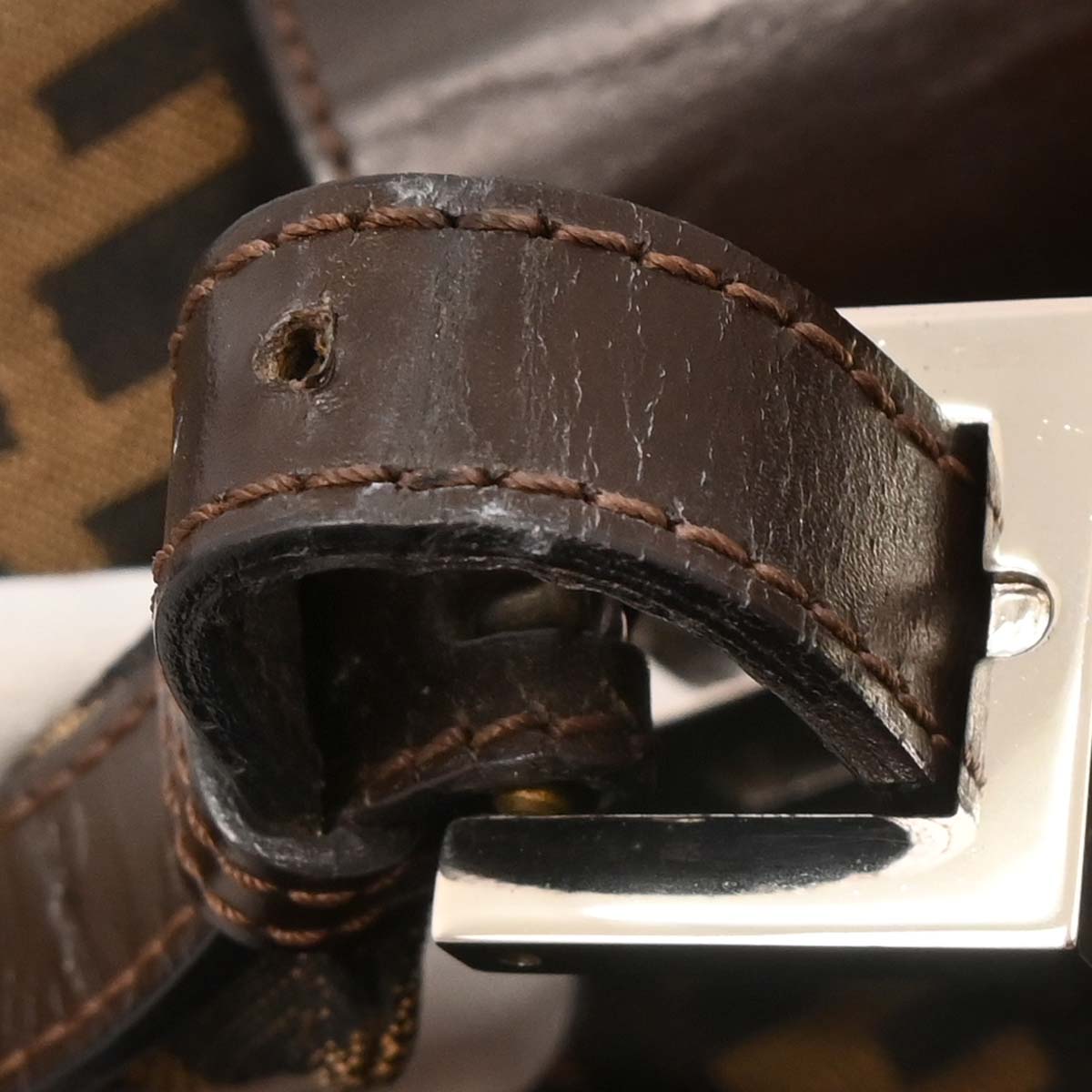 Fendi Brown Zucca Handbag